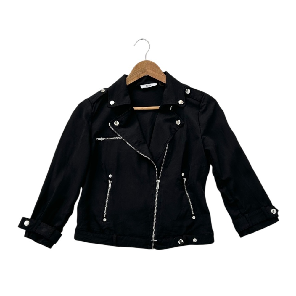 Dex Moto Jacket in Black